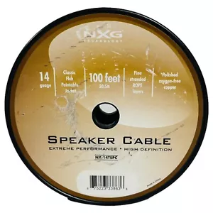 14 Guage Speaker Cable 100 ft High Definition NX-14TSPC - Picture 1 of 5