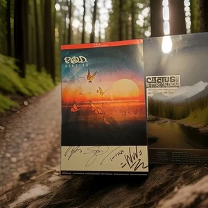 P.O.D. - CÍRCULOS - 2018 álbum promocional BANDA FIRMADO PÓSTER - Imagen 1 de 15