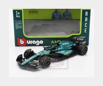 1:43 BURAGO Aston Martin F1 Amr23 #14 Season 2023 Fernando Alonso BU38090-A - Immagine 1 di 2