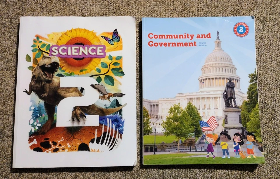 BJU Science 2 & Heritage Studies 2 Community And Government - Image 1 of 1
