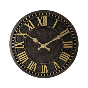 Outdoor waterproof 12 inch wall clock with silent mechanism for living room - Picture 1 of 7