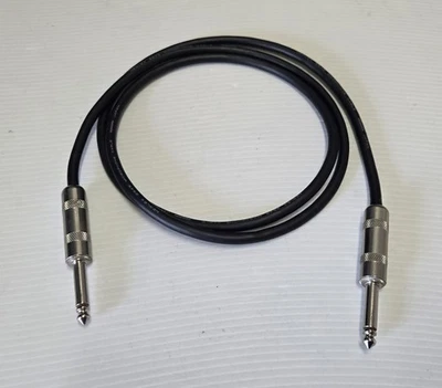 Cable de audio Mogami Neglex 2549 Switchcraft 1/4" TS mono 4 pies Foto 1 de 2