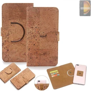 Wallet case für Samsung Galaxy XCover7 Kork Schutz Hülle Walletcase Cover Tasc - Bild 1 von 7