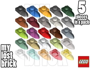 LEGO - Part 49668 - Plates 1x1 With Tooth (Pack of 5) + NEW + SELECT COLOUR - Picture 1 of 26