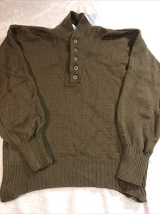 Vintage Military Pullover Herren XL Olivgrün  - Bild 1 von 7