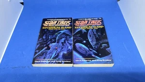 Star Trek: The Next Generation: Maximum Warp Bücher 1 & 2 (von 2) Taschenbuch PB - Bild 1 von 3