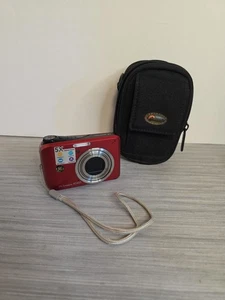 GE 14.1 Megapixel A1455 Digital Camera Red Tested Working W/ Lower Pro Case! - Picture 1 of 11