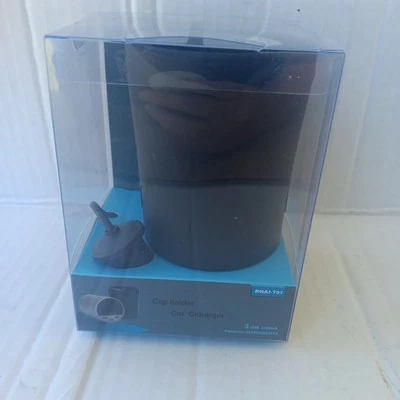 CARGADOR COCHE PORTAVASOS 3 PUERTOS USB TELÉFONO 3100mA RNAI-701 Patente Nº 2015302831912 Foto 1 de 4