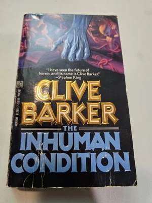 The Inhuman Condition Clive Barker Paperback First Pocketbook Printing 1987 - Image 1 of 4