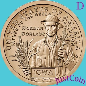 2026-D IOWA (IA) INNOVATION NORMAN BORLAUG BANKFRISCH DOLLAR VORVERKAUF 06.01. - Bild 1 von 2