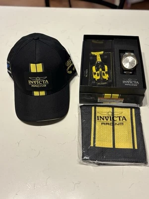 Invicta Collectors Bundle Invicta Collectors Car Watch Hat And Towel - Image 1 of 4