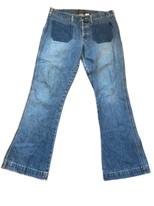 Pantalones de mezclilla vintage Abercrombie & Fitch para mujer talla 8 azul 100 % algodón - Imagen 1 de 4