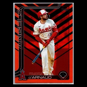2025 Topps Update Series - #US33 Travis d’Arnaud Value Box Holiday Foil - Bild 1 von 2
