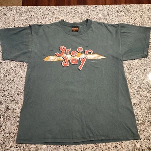 Green Day DOOKIE 1994 Tour T-Shirt Size XL Brockman tshirt short sleeve vintage  - Picture 1 of 12