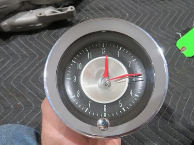 1963 Only C2 Corvette Clock---Original GM Prof Restored--Factory Movement--NCRS! - Image 1 of 4