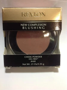 Revlon New Complexion Blushing Cheek Powder Oil-Free ( BARE #04 ) NEW -FULL SIZE - Picture 1 of 1