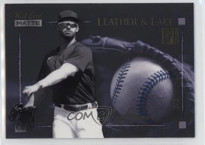 2022 Wild Card Matte SP Exclusive Leather & Lace Blue/Blue /3 Riley Greene - Image 1 of 2