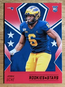 2020 Rookies and Stars Red #200 Josh Uche (EX) - Picture 1 of 2