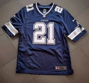 NIKE Dallas Cowboys Ezekiel Elliott #21 Jersey On Field NFL Size Large - Picture 1 of 10