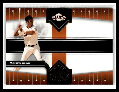 Moises Alou 2005 Donruss Champions Impressions #289 San Francisco Giants - Image 1 of 2