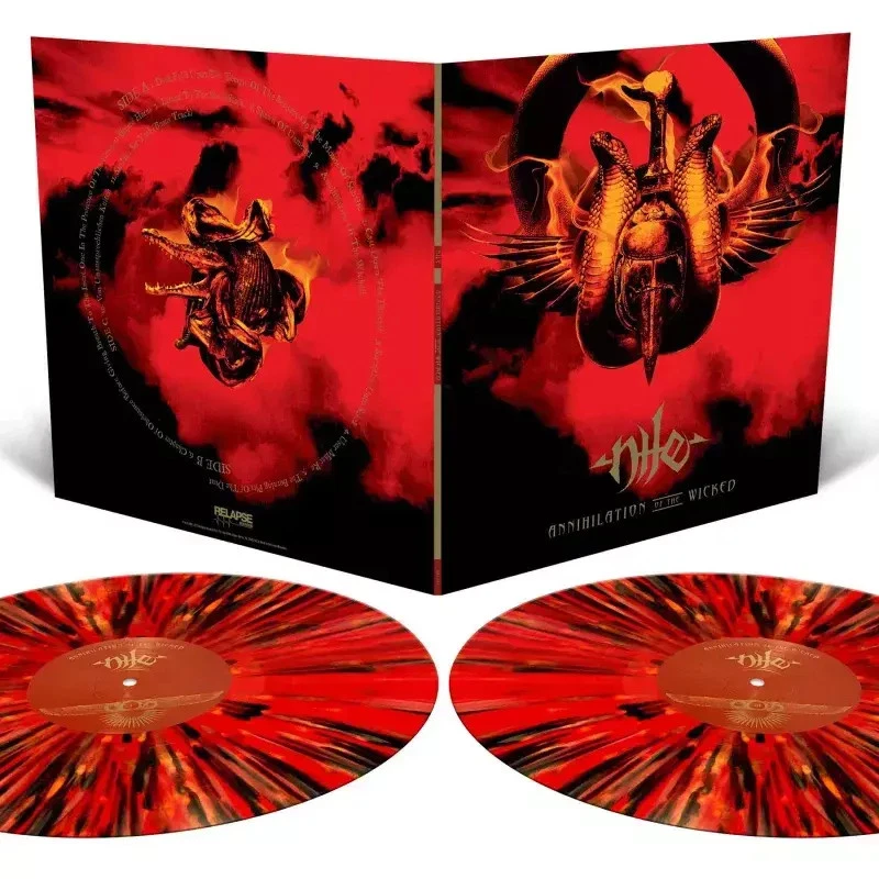 NILE - Annihilation Of The Wicked [RED/GOLD/BLACK/ORANGE SPLATTER 2LP] - Bild 1 von 1
