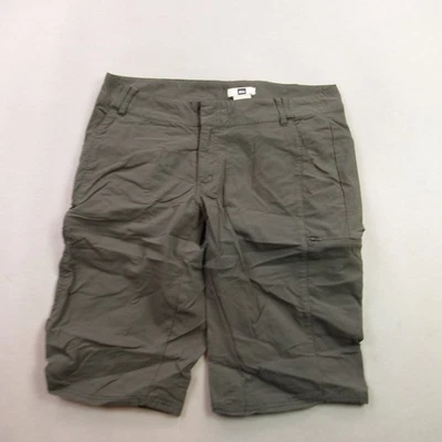 Pantalones Cortos REI Mujer 6 Ligeros Aire Libre Informales Aire Libre Senderismo Gris Carga Foto 1 de 4