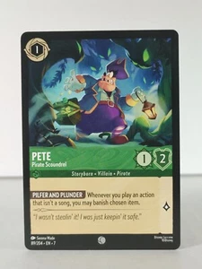 Pete - Pirate Scoundrel - Archazia's Island - 89/204 - Common - B - Picture 1 of 5