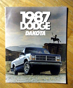 Collectible Vintage 1987 Dodge Dakota Original Sales Brochure - Picture 1 of 2