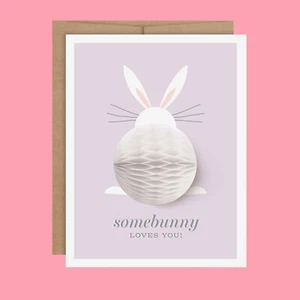 Grußkarte Pop-Up Hase zu Ostern - Bild 1 von 4