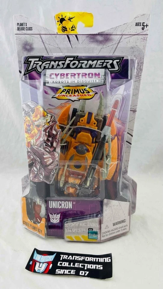 Transformers Cybertron Primus unleased Deluxe Class Unicron MOSC - Image 1 of 2