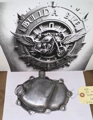 CUBIERTA LATERAL TRANSMISIÓN ELECTRO GLIDE CABEZA DE PALA HARLEY DAVIDSON OEM 3327-70 Foto 1 de 3