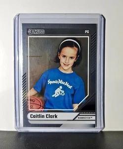 Caitlin Clark 2024 Silver Foil Panini Donruss #18 Basketball Card Iowa Hawkeyes - Picture 1 of 2