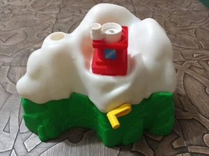 Vintage 1990er Fisher Price Flip Track Berg Ersatz Berg Top Teil - Bild 1 von 5