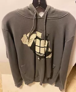 JERSEY CON CAPUCHA PARA HOMBRE CHICOS INSIGHT BREAKOUT LOGOTIPO GRIS LOGOTIPO CARBÓN NUEVO $72 - Imagen 1 de 1