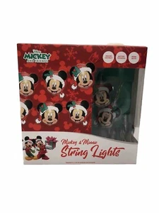 Disney Mickey Mouse & Friends LED String Light Christmas Home Decor Lights Gift - Picture 1 of 3