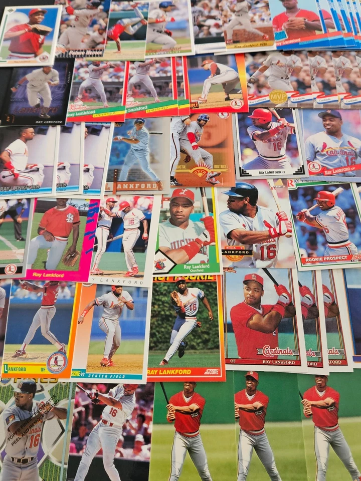 RAY LANKFORD YOU PICK HUGE LOT ALL RAYS ROOKIES HARD TO FIND CARDS CARDINALS - Image 1 of 1