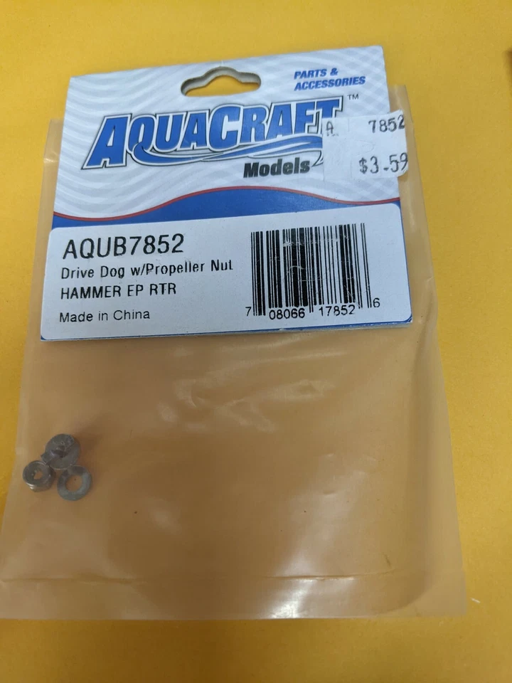 Aquacraft rc parts# 7852 - Image 1 of 1