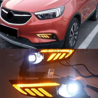 Se adapta a Buick Encore 2016-2018 LED DRL luces antiniebla diurnas 2 piezas nuevas Foto 1 de 4