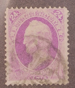 Scott 153 - 24 Cents Scott - gebraucht - schöne Briefmarke - SCV - 225,00 $ - Bild 1 von 1