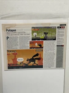 Patapon Videospiel Vorschau Magazin Artikel Druck Anzeige Wandbild - Bild 1 von 8