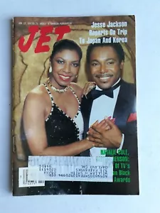 Jet Magazine January 12, 1987 - Jesse Jackson - Natalie Cole - Foto 1 di 1