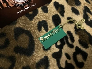 2000 P Ser. ROLEX DATEJUST 16220 GREEN PRICE TAG TARGHETTA PREZZO VERDE - Foto 1 di 3