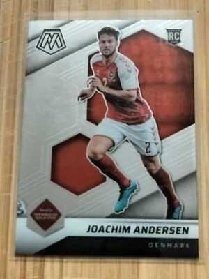 JOACHIM ANDERSEN 2021-22 Panini MOSAIC FIFA World Cup ROOKIE CARD #152 Denmark  - Image 1 of 2