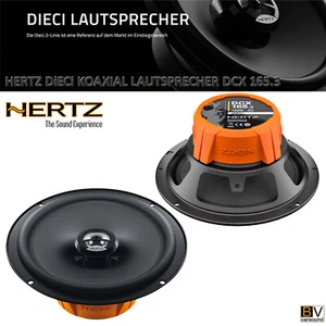 Lautsprecher Hertz Dieci DCX165.3 2-Wege Koaxialsystem 16,5cm 165mm 60 WRMS 93dB - Bild 1 von 4
