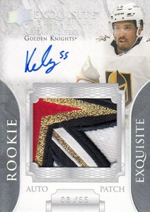 2020-21 Exquisite KEEGAN KOLESAR AUTO Patch RC Rookie Exquisite 08/55