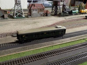MARKLIN - Märklin 354, CARRO BAGAGLI VINTAGE VERDE, SCALA HO - Foto 1 di 7