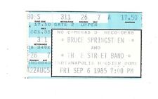 1985 Bruce Springsteen & E St Band Vintage Ticket Stub "Born In USA" Tour 9/6