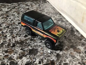 1980 Mattel Hot Wheels Bronco 4-Wheeler #1690 Ford Silver Motorcycle - loose - Picture 1 of 5
