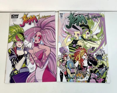 Jem And The Holograms Issues #10 & #16  (2 Comic lot) IDW COMICS - Image 1 of 4