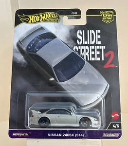 2024 Hot Wheels Car Culture Premium Slide Street 2 Nissan 240SX (S14) - Bild 1 von 2